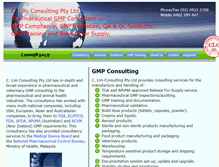 Tablet Screenshot of climconsulting.com.au